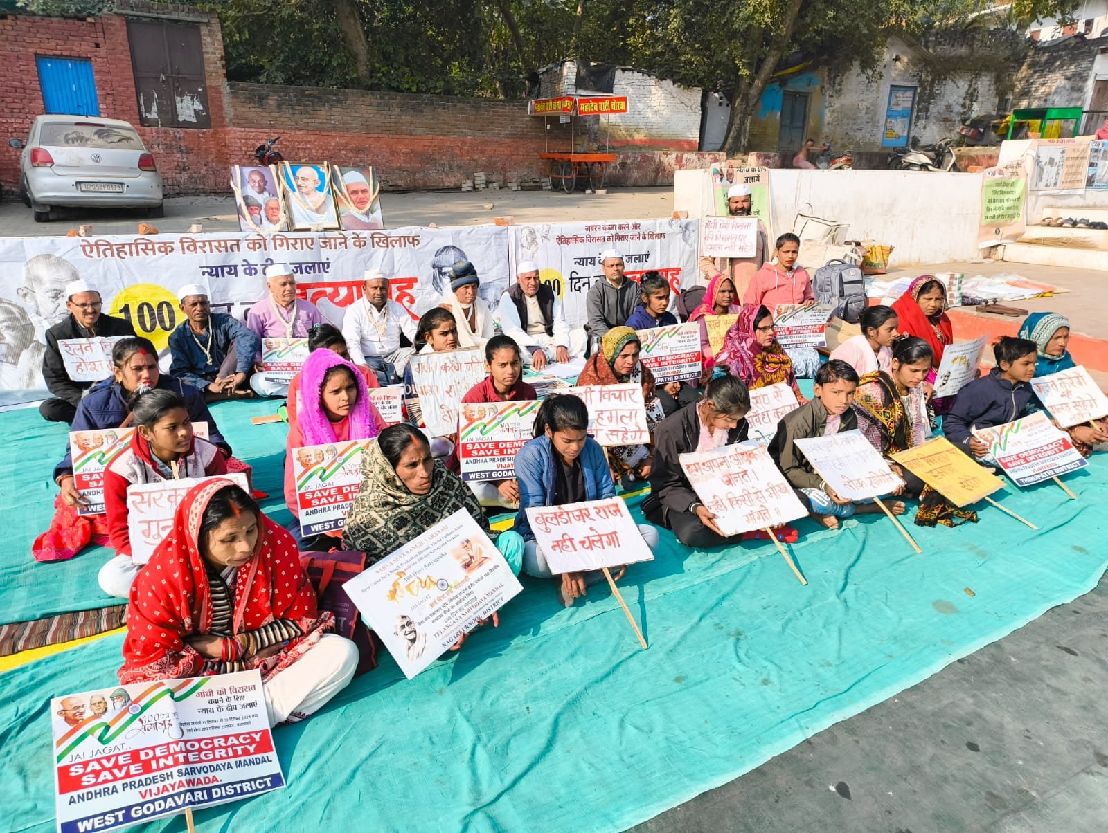 जो झूठ बोलता है वह हिंदू नहीं हो सकता -सत्याग्रह का 95वां दिन