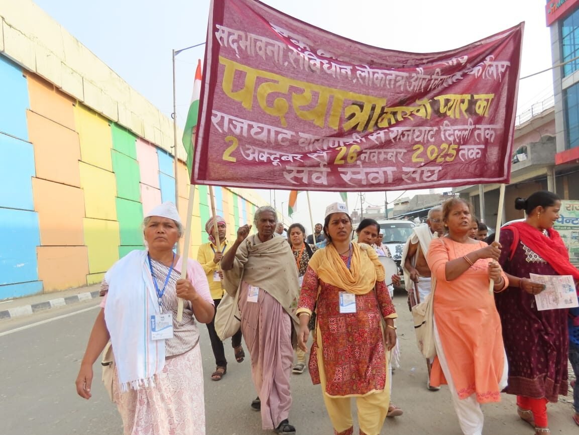 गांधी न केवल किसी क्षेत्र या धर्म के नेता थे, बल्कि संपूर्ण भारतीय समाज का नेतृत्व करते थे – पदयात्रा का 50वां दिन