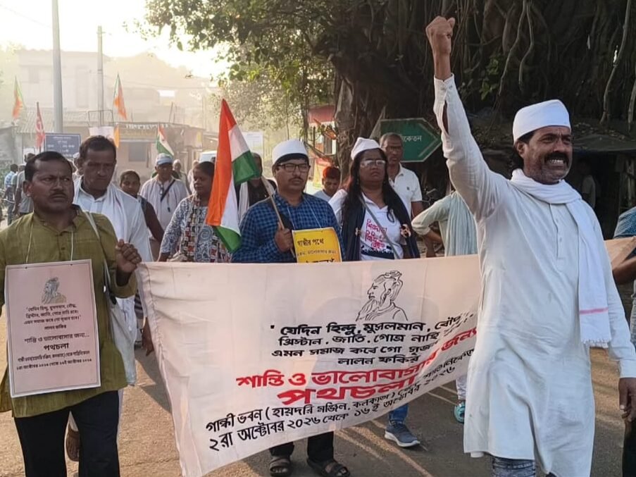 जंतर-मंतर पर दमन और गिरफ्तारियों के खिलाफ पदयात्रियों की आवाज़ बुलंद – 9वां दिन